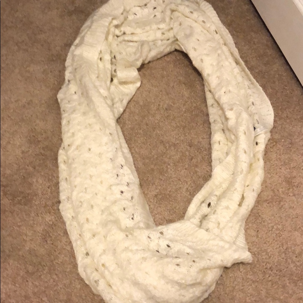 Off white scarf